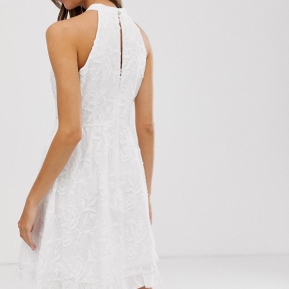 Ted Baker Lorene Embroidered Skater Dress Size 1 - Picture 8 of 8